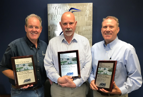 Marina Pump Station receives another Project of the Year award