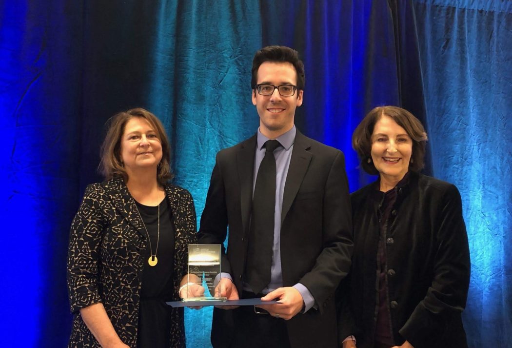 Sowby receives AWRA’s Young Professional award