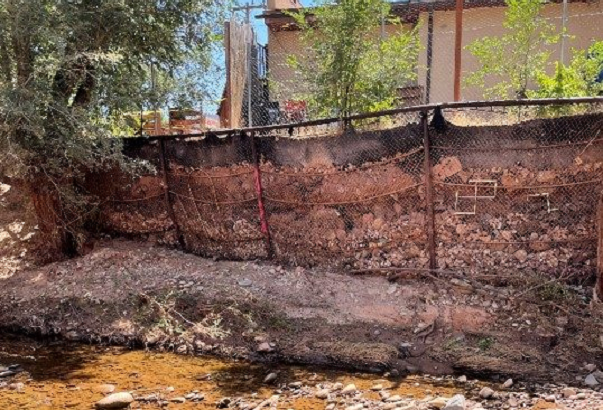 Stream stabilization to protect downtown Moab