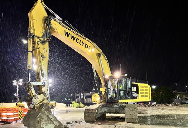 A little rain won’t stop the 13400 South sewer bypass
