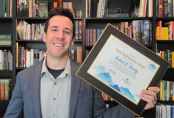Sowby receives AWWA Peak Performance award