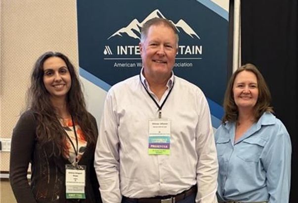 Delmas Johnson receives AWWA Fuller Award